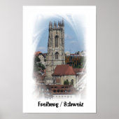 Freiburg / Fribourg Poster (Voorkant)