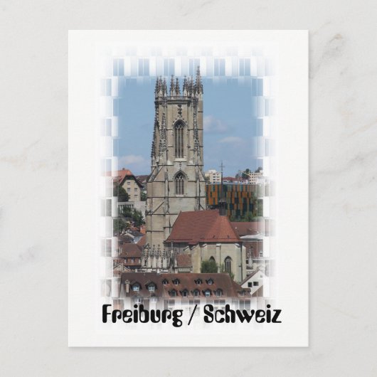 Freiburg/Fribourg Postkarte Briefkaart (Voorkant)