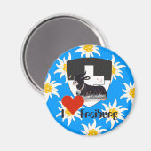 Freiburg Fribourg Schweiz Suisse Magnete Magneet (Voorkant / Achterkant)