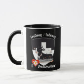 Freiburg Fribourg Schweiz Suisse Tasse Mok (Links)