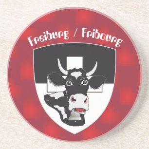 Freiburg - Fribourg - Schweiz - Suisse Untersetzer Zandsteen Onderzetter