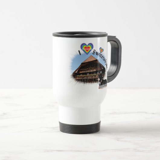 Freiburg / Fribourg Tasse Reisbeker (Voorkant rechts)