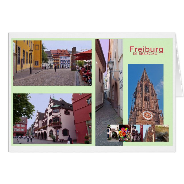 Freiburg im Breisgau (Voorkant Horizontaal)