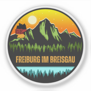 Freiburg im Breisgau, Baden-Württemberg Duitsland Sticker