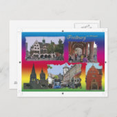 Freiburg im Breisgau Briefkaart (Voorkant / Achterkant)
