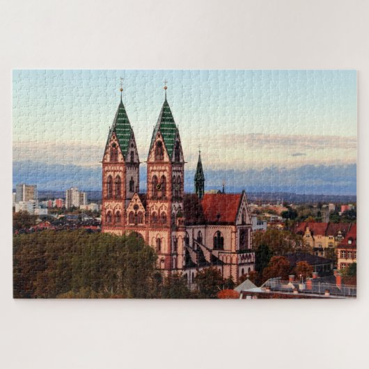Freiburg Im Breisgau Duitsland. Legpuzzel (Horizontaal)
