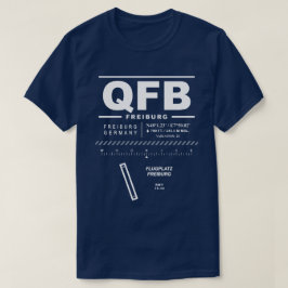 Freiburg im Breisgau Luchthaven QFB T-shirt