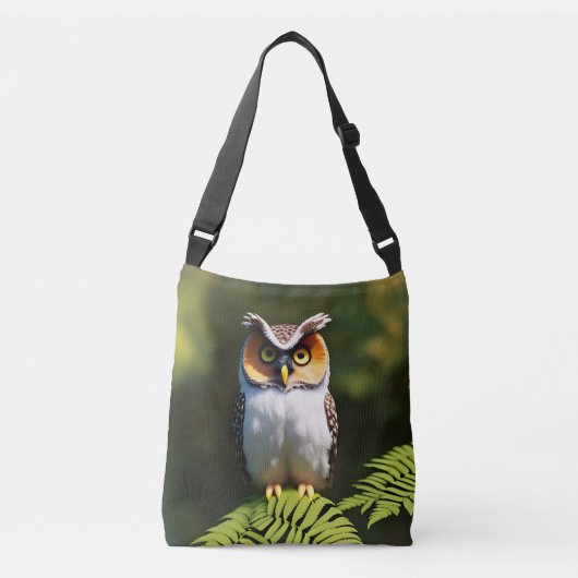 Freida The Screech Owl, Crossbody Bag Tas (Voorkant)