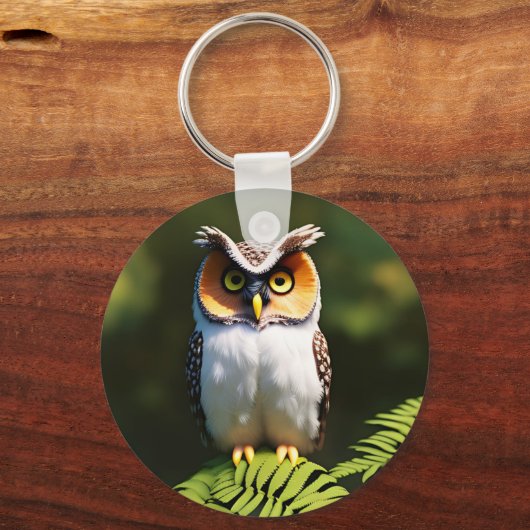 Freida The Screech Owl, Keyring Sleutelhanger (Achterkant)