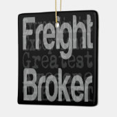 Freight Broker Extraordinaire Keramisch Ornament (Links)