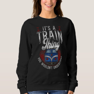Freight Diesel Train Driver Trainspotting Locomoti Trui