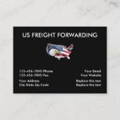 Freight Forwarding Visitekaartjes (Voorkant)