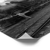 Freight Trains Scranton Pa. Poster (Hoek)