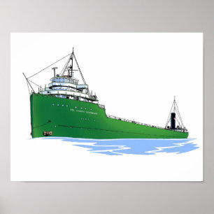Freighter Col. James M. Schoonmaker, gebouwd Poster
