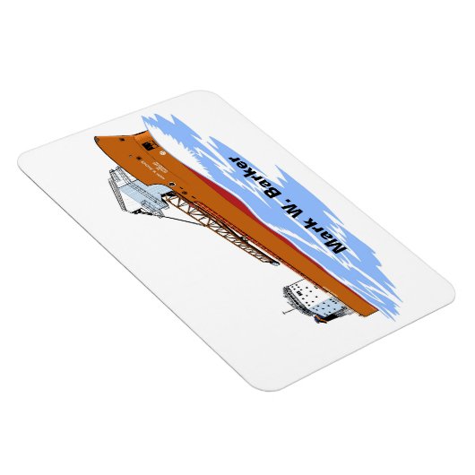 Freighter Mark W. Barker Magnet Magneet (Rechterzijde)