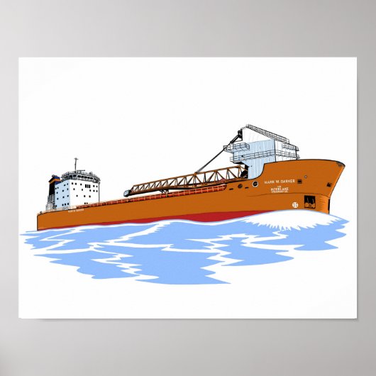 Freighter Mark W. Barker Poster (Voorkant)