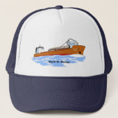 Freighter Mark W. Barker Trucker Hat Trucker Pet (Voorkant)
