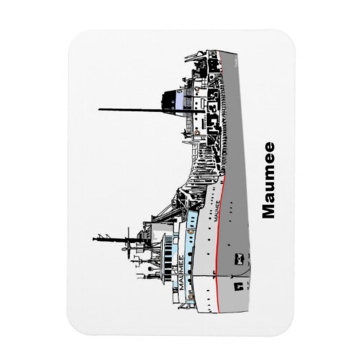 Freighter Maumee Magneet (Verticaal)