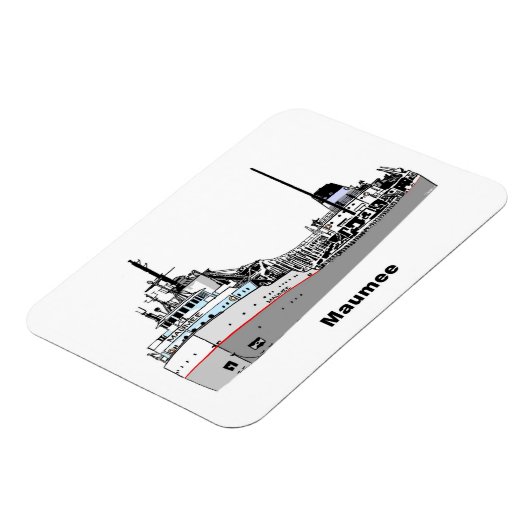 Freighter Maumee Magneet (Linkerzijde)