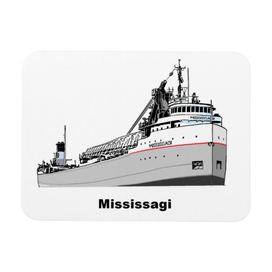 Freighter Mississagi Magneet (Horizontaal)