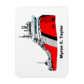 Freighter Myron C. Taylor Magneet (Verticaal)