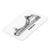 Freighter Saginaw Magneet (Linkerzijde)