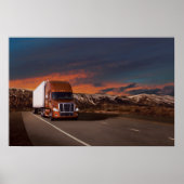 Freightliner Cascadia #20 Poster (Voorkant)