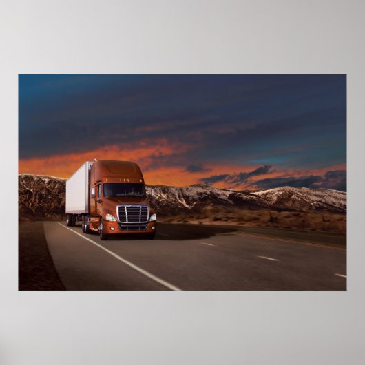 Freightliner Cascadia #20 Poster (Voorkant)