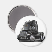 Freightliner Cascadia Black Truck Magneet (Voorkant / Achterkant)