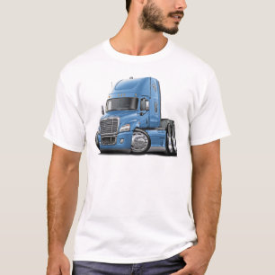 Freightliner Cascadia Lt Blue Truck T-shirt