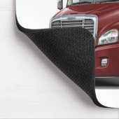 Freightliner Cascadia Maroon Truck Muismat (Hoek)