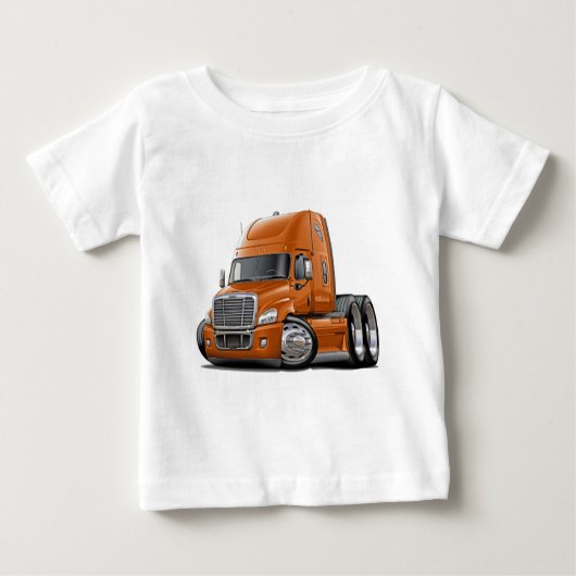 Freightliner Cascadia Oranje Truck (Voorkant)
