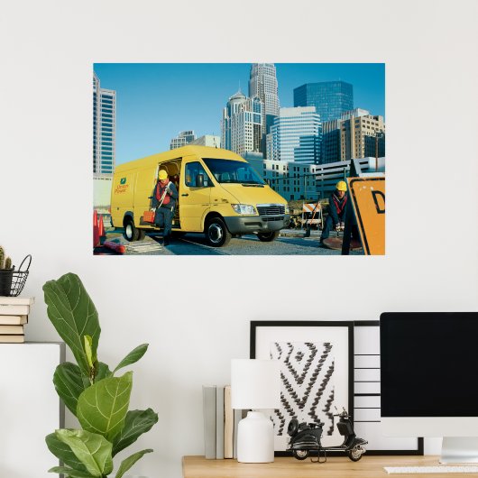 Freightliner Sprinter Van #9 Poster (Thuiskantoor)