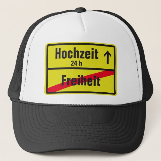 Freiheit vs Hochzeit Trucker Pet (Voorkant)