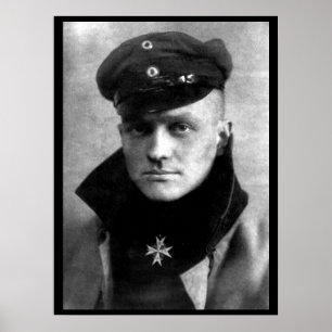 Freiherr Rittmeister von Richtofen_War Afbeelding Poster