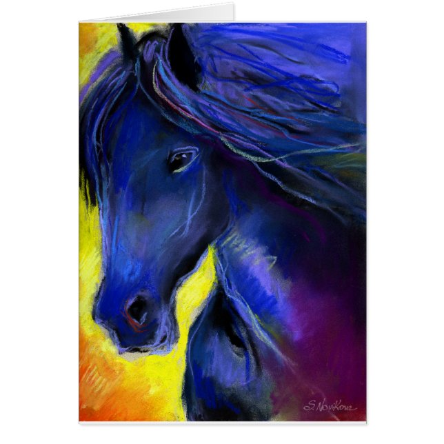 Freisiaans paardenschilderij (Voorkant)