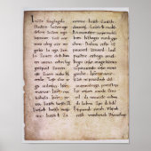 Freising Manuscript replica print (Voorkant)