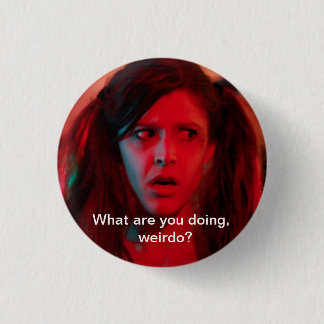 Freked-out Eliza Button