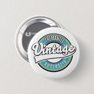 Fremantle australia logo. ronde button 5,7 cm
