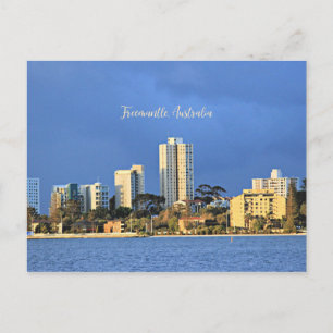 Fremantle, Australische skyline Briefkaart
