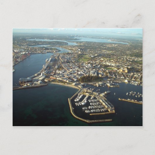 Fremantle Harbour, Western Australië Briefkaart (Voorkant)