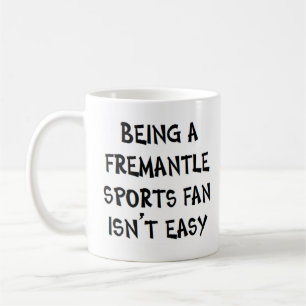 Fremantle sportfan, zijnde koffiemok