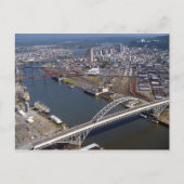 Fremont Bridge in Portland Oregon. Briefkaart (Voorkant)