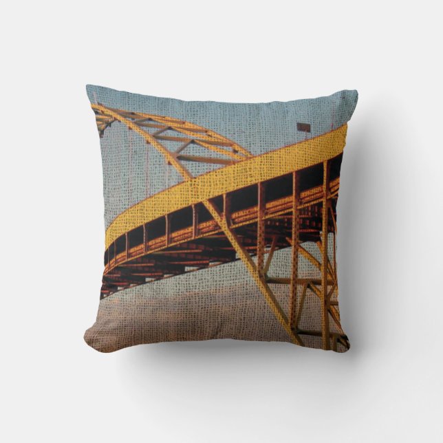 Fremont Bridge Portland Oregon Kussen (Voorkant)
