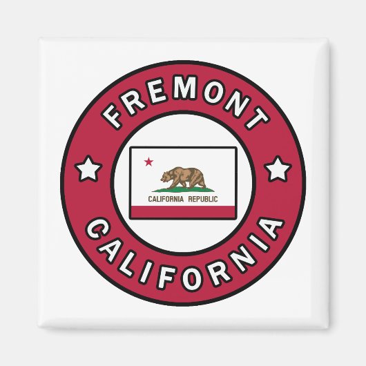 Fremont California Magneet (Voorkant)
