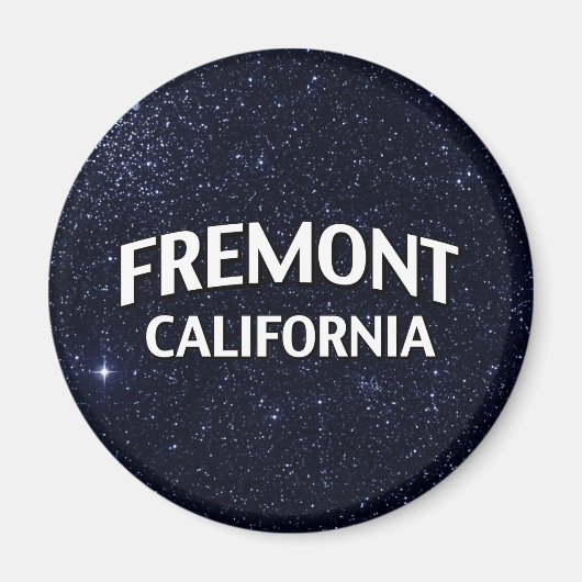 Fremont California Magneet (Voorkant)