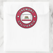 Fremont California Ronde Sticker (Tas)