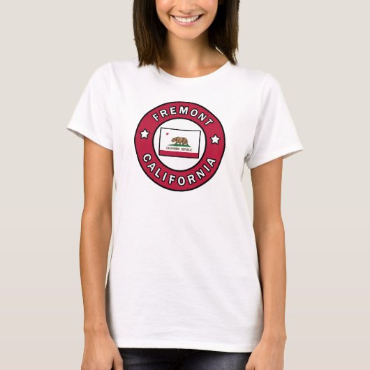 Fremont California T-shirt (Voorkant)