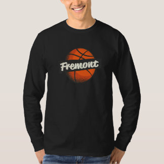 Fremont Hometown Basketball Player Sports   T-shirt