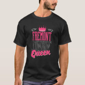 Fremont Junkin Queen Thrifter Garage Sales Picker T-shirt (Voorkant)